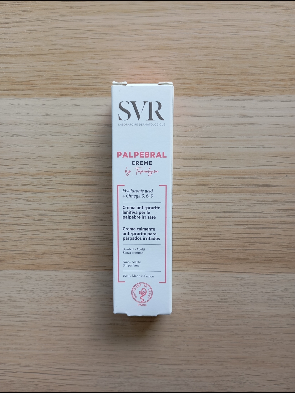 SVR Palpebral Creme Soothing Eye Cream